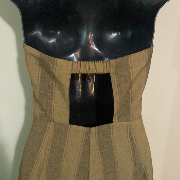 UO Striped Strapless Jumpsuit Small - Picture 6 of 14